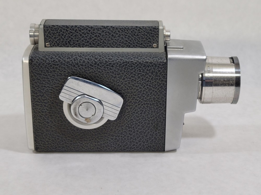 Vintage Kodak Zoom 8 Camera Automatic f/1.9 Wit Leather Case