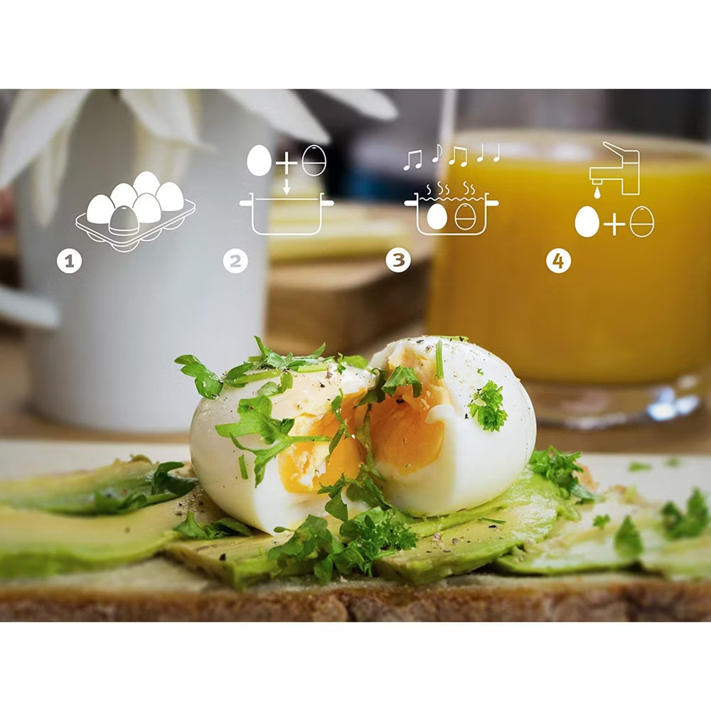 BrainStream BeepEgg Basic - Egg Timer with Musical Alerts, Plays Tunes When