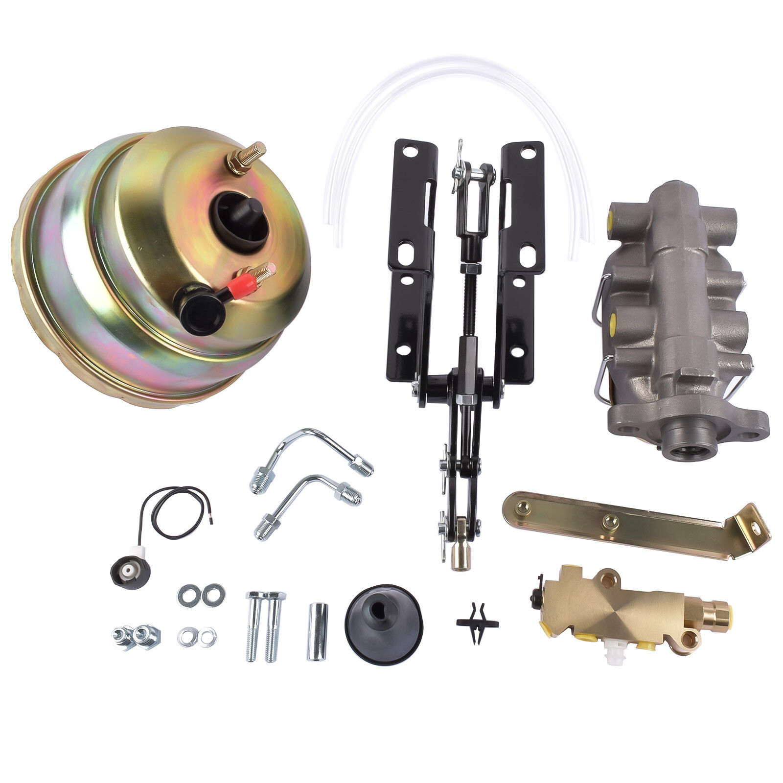 Brake Booster & Master Cylinder Disc Drum Kit for Chevy Truck C10 Suburban 67-72