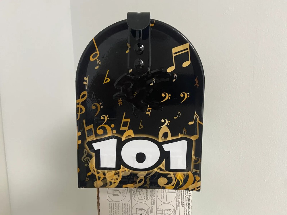 Musicians Custom Mailbox - Handmade Gift For Dad - Personalized gift for her