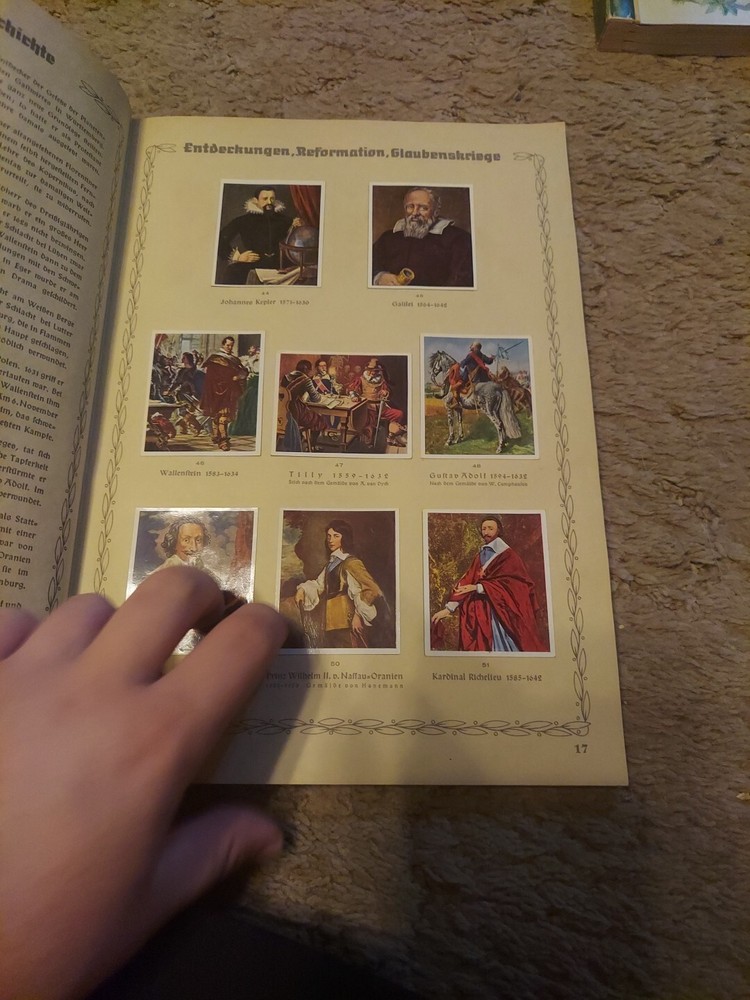 Ww1 German Card Book Completed