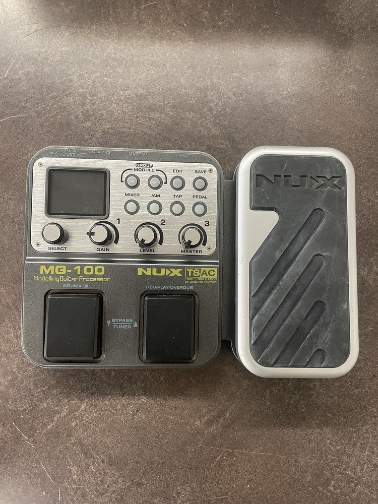 NUX MG-100 Multi-Effects Modeling Guitar Processor