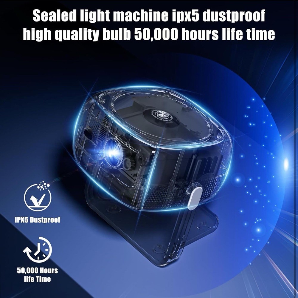 XIAPI PRO Smart Bluetooth Projector WiFi HDMI NEW In Box