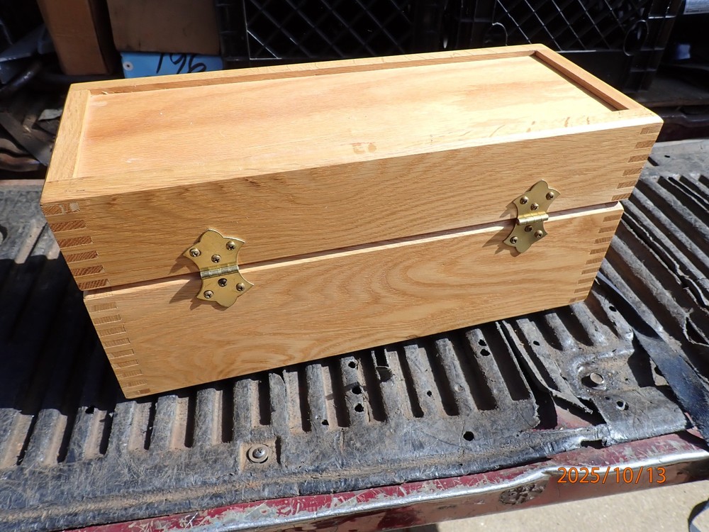 PORTER CABLE EMPTY WOODEN CASE FOR 25TH ANNIVERSARY 505 SHEET SANDER