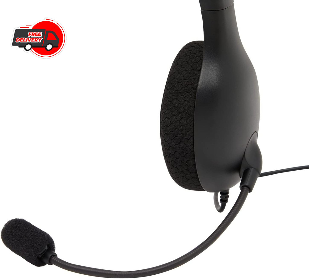 24 Pack Mini Foam Windscreen for Headset Microphone Black