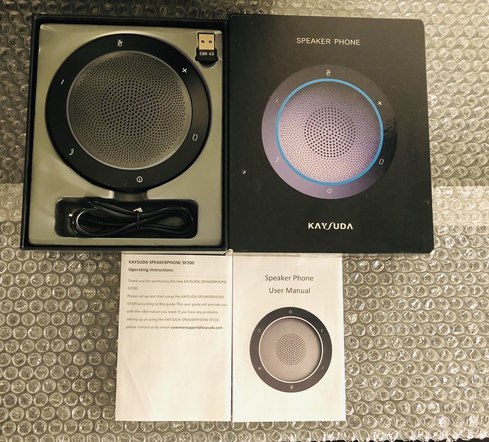 SPEAKERPHONE Kaysuda Bluetooth Conference Speakerphone Wireless