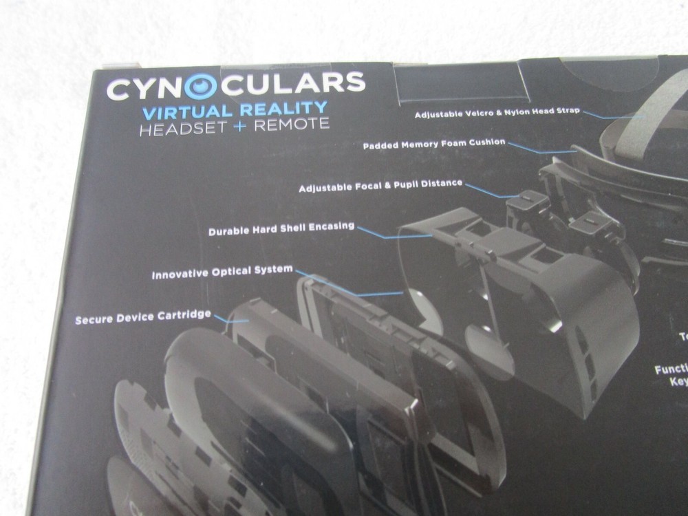 NEW~~~Cynoculars Virtual Reality Headset and Remote!!!