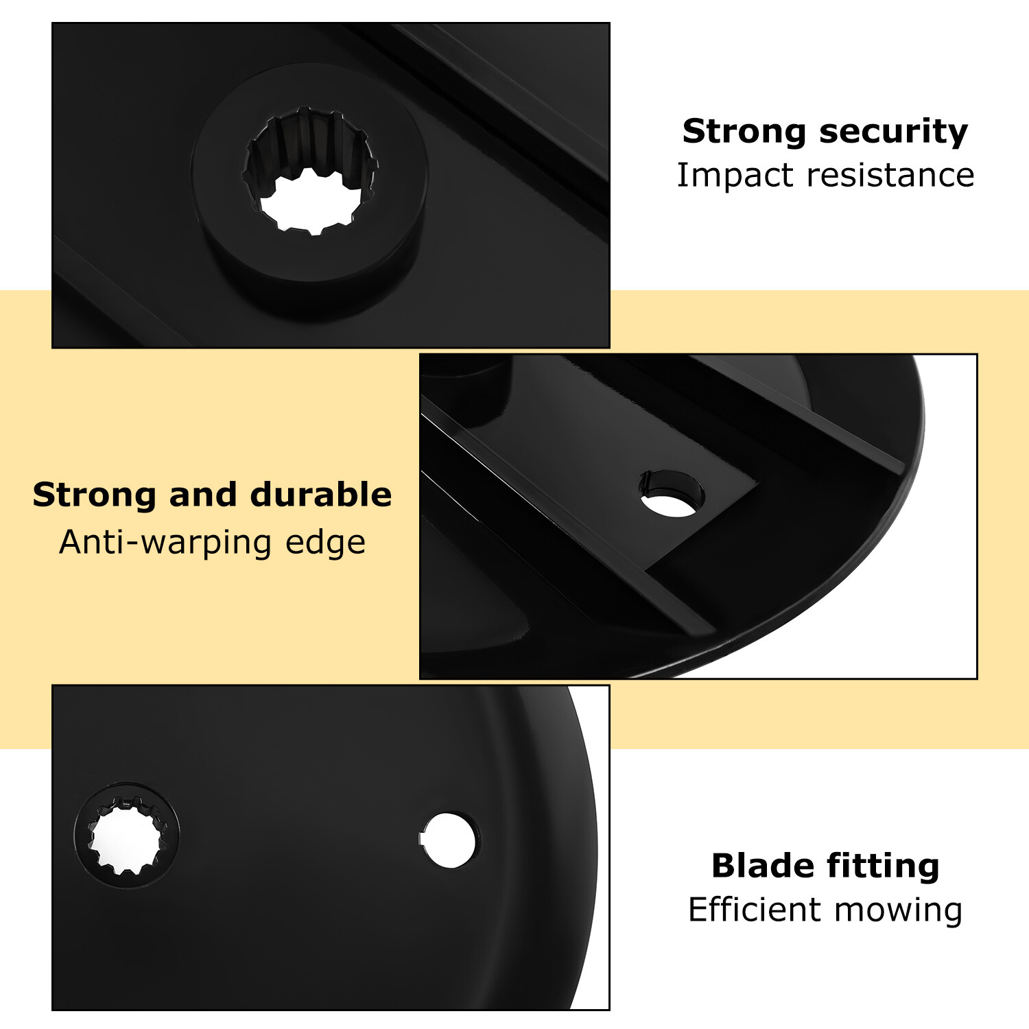 Heavy Duty Blade Pan Stump Jumper For 4', 5' and 6' Rotary Mowers with 40 hp