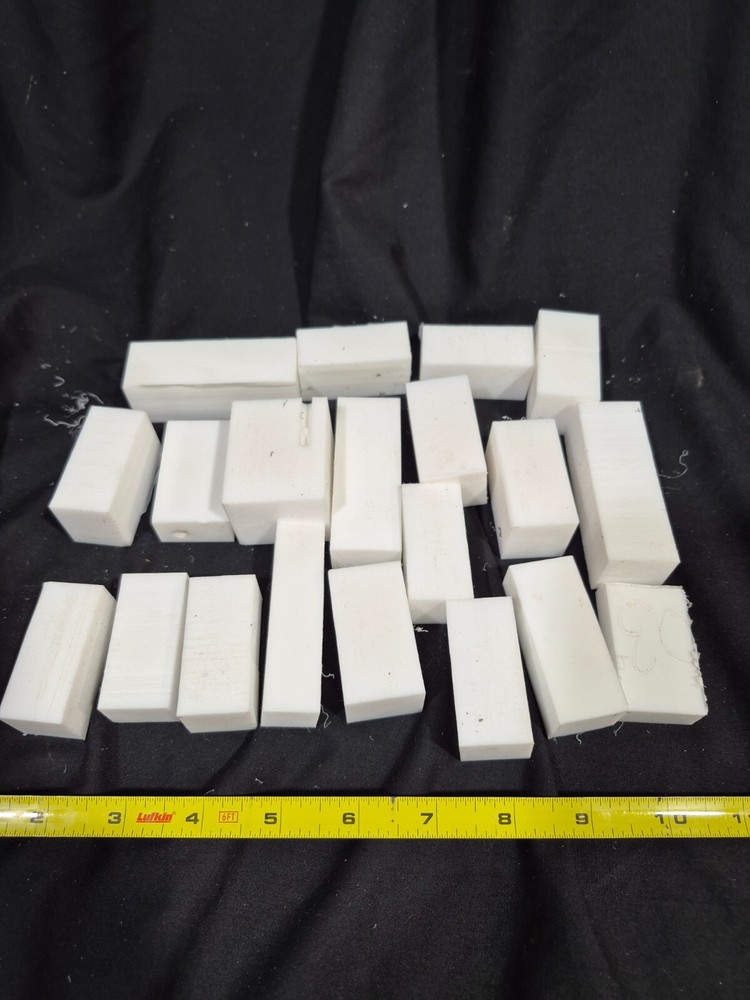 Assorted PTFE / Teflon Pieces ~ Various Sizes ~ Drops (box G)