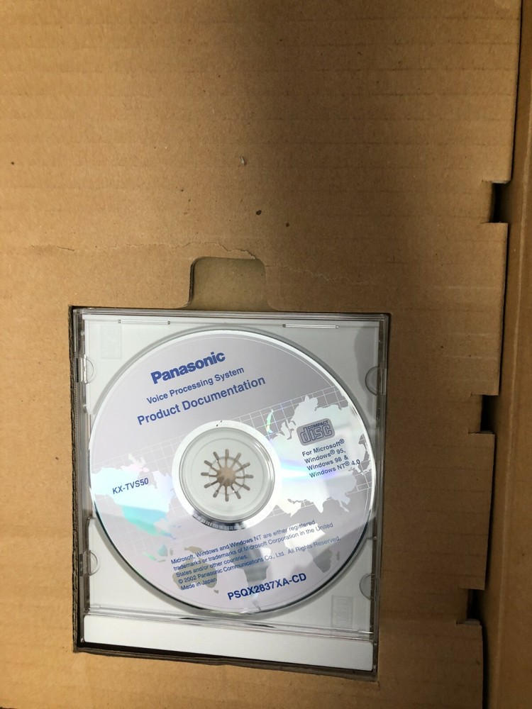 New open box Panasonic KX-TVS50 Voice Processing system