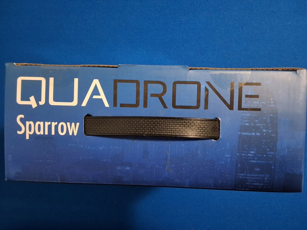 QUADRONE Sparrow Remote Control Drone Blue Headless Mode Auto Return AW-QDR-SP