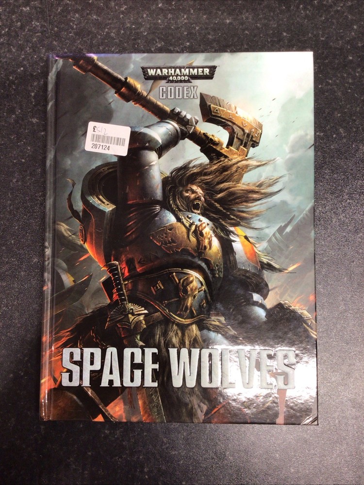 Warhammer 40k Codex Space Wolves 7th Edition Games Workshop Hardback