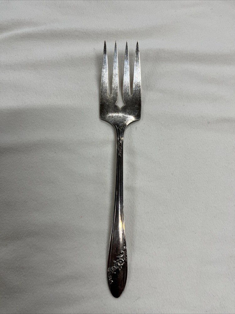 Oneida Community 1940's Tudor Plate QUEEN BESS II Serving Fork