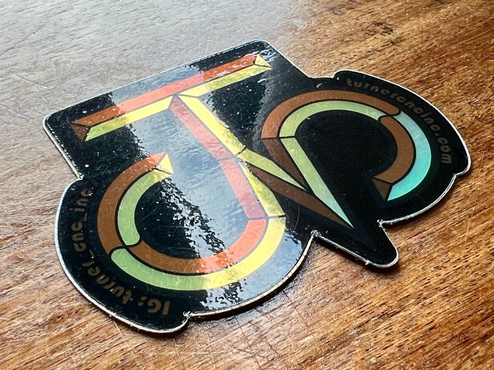 Turner CNC Logo Foil Sticker