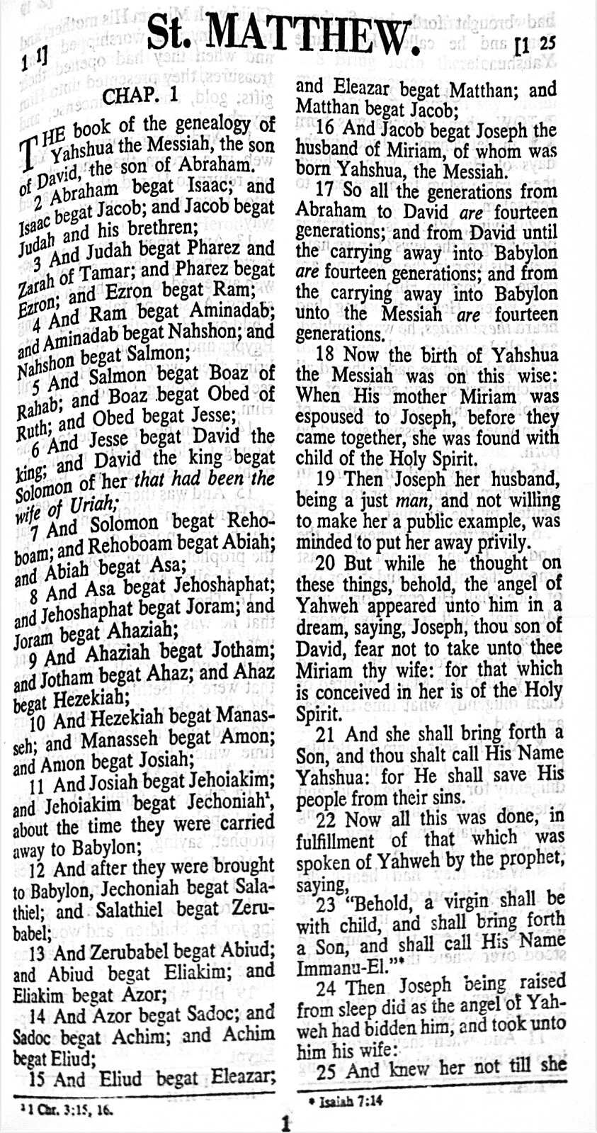 HOLY NAME BIBLE YAHWEH-ELOHIM-YAHSHUA NEW BLACK BONDED LEATHER (2024)