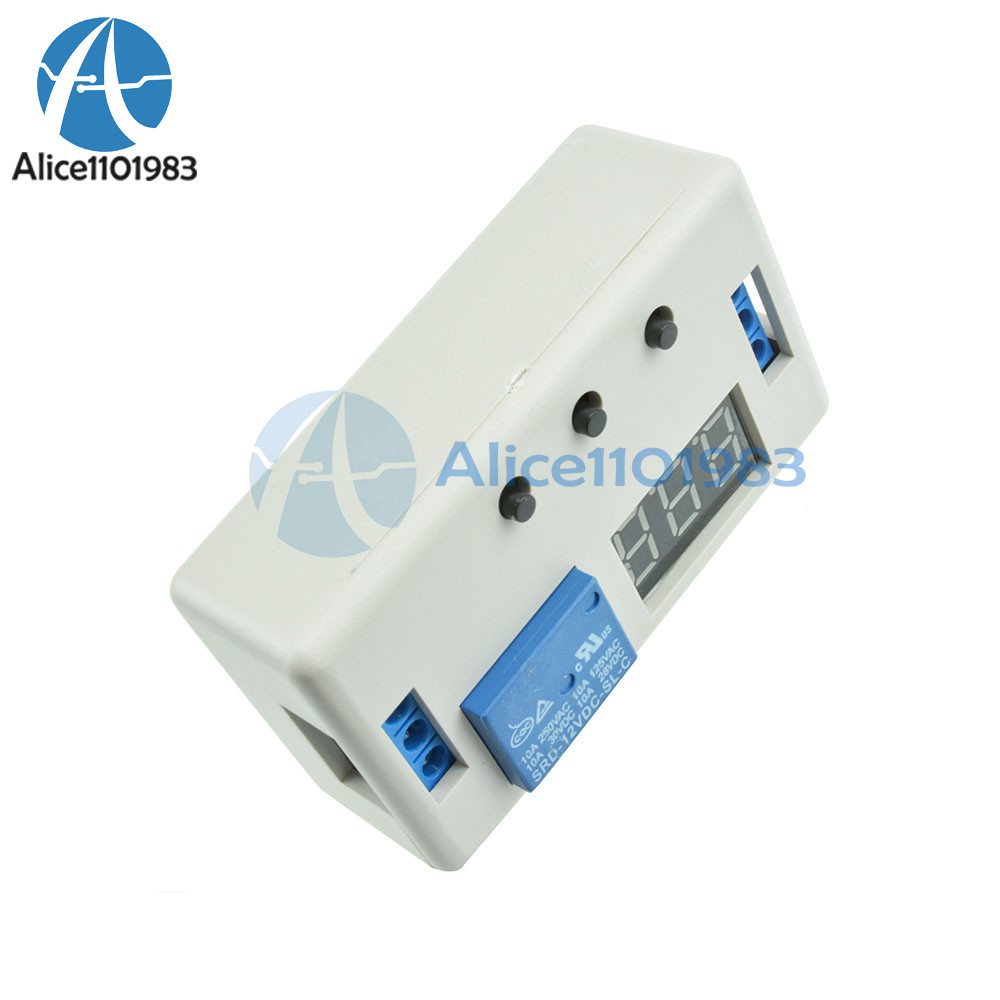 DC 12V LED Display Home Automation Delay Timer Control Switch Relay Module