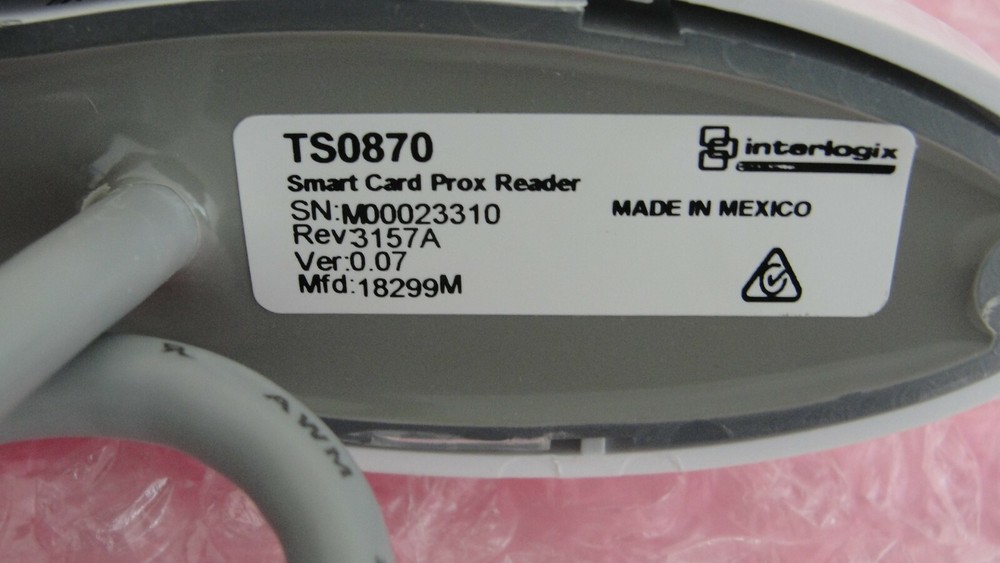 United Technologies interlogix TS0870 smart card prox reader new