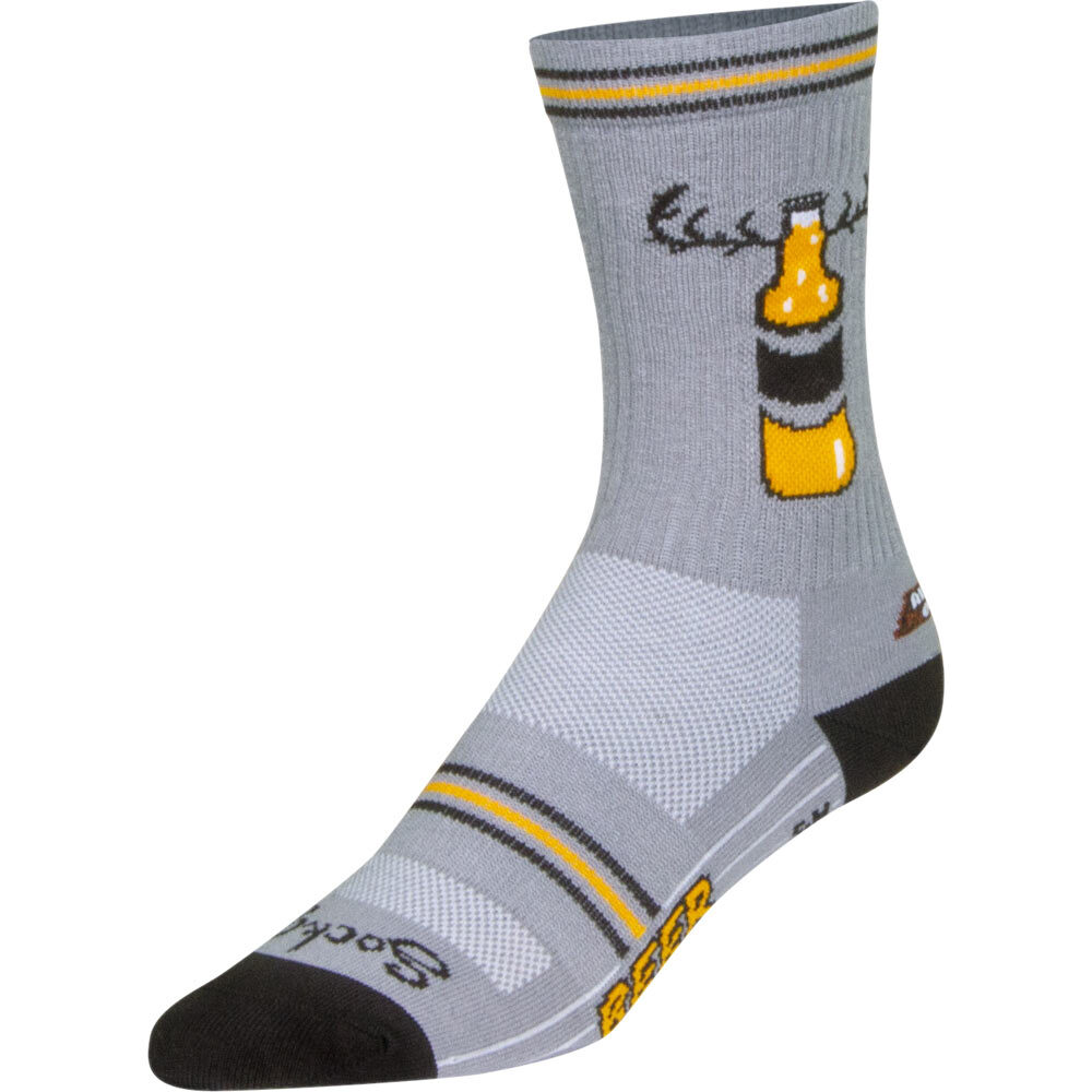 SockGuy Beer Season 6" Crew Socks Small / Medium
