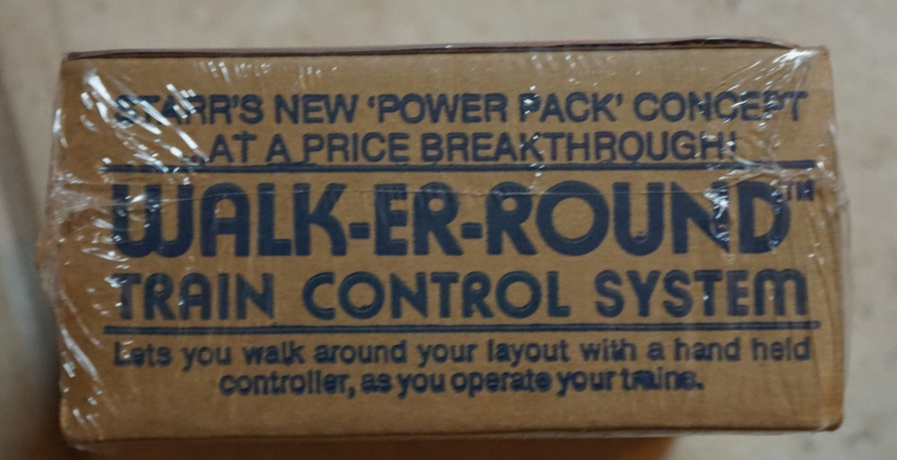 Starr-Tec Walk-ER-Round Train Control System SEALED Boxed NEW USA