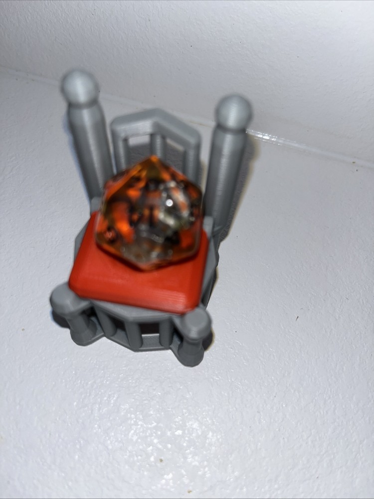Dice Jail And Throne For gaming D&D 3d Printed New