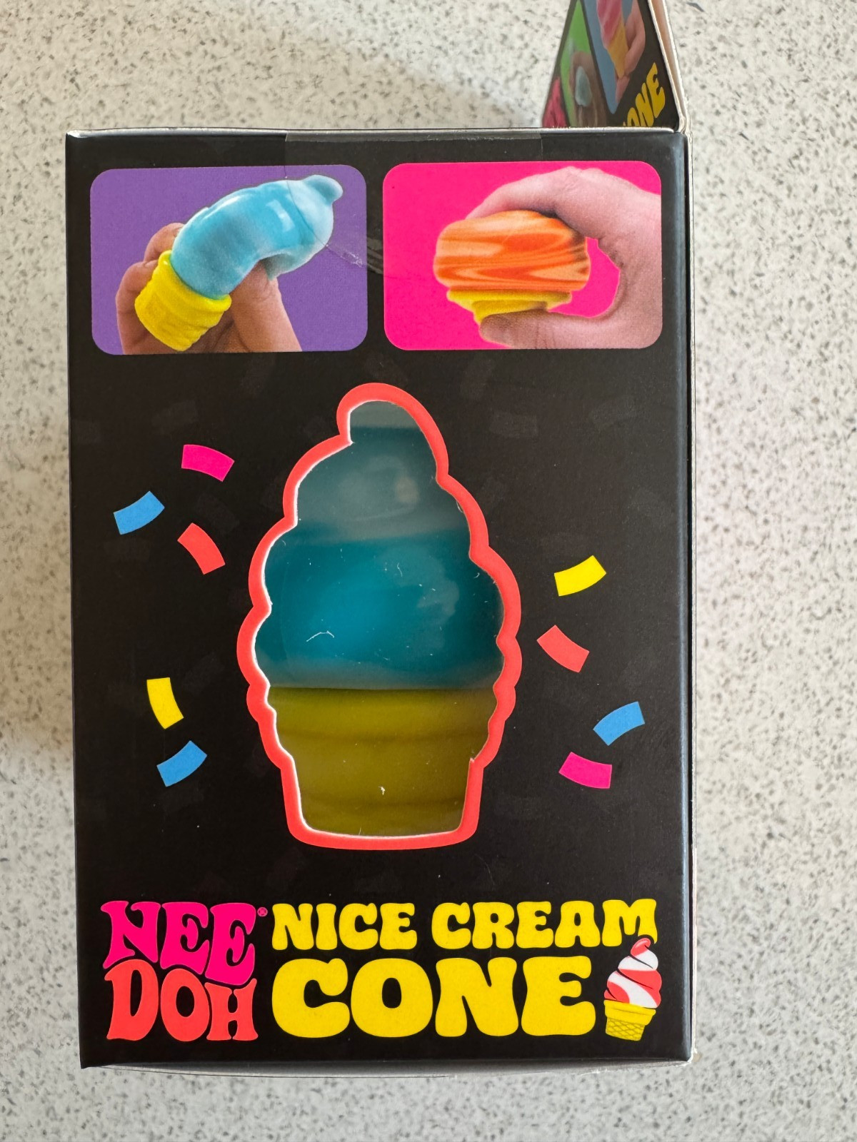 Schylling NeeDoh Nice Cream Cone Viral TikTok Fidget Stress Toy Pick Your Color