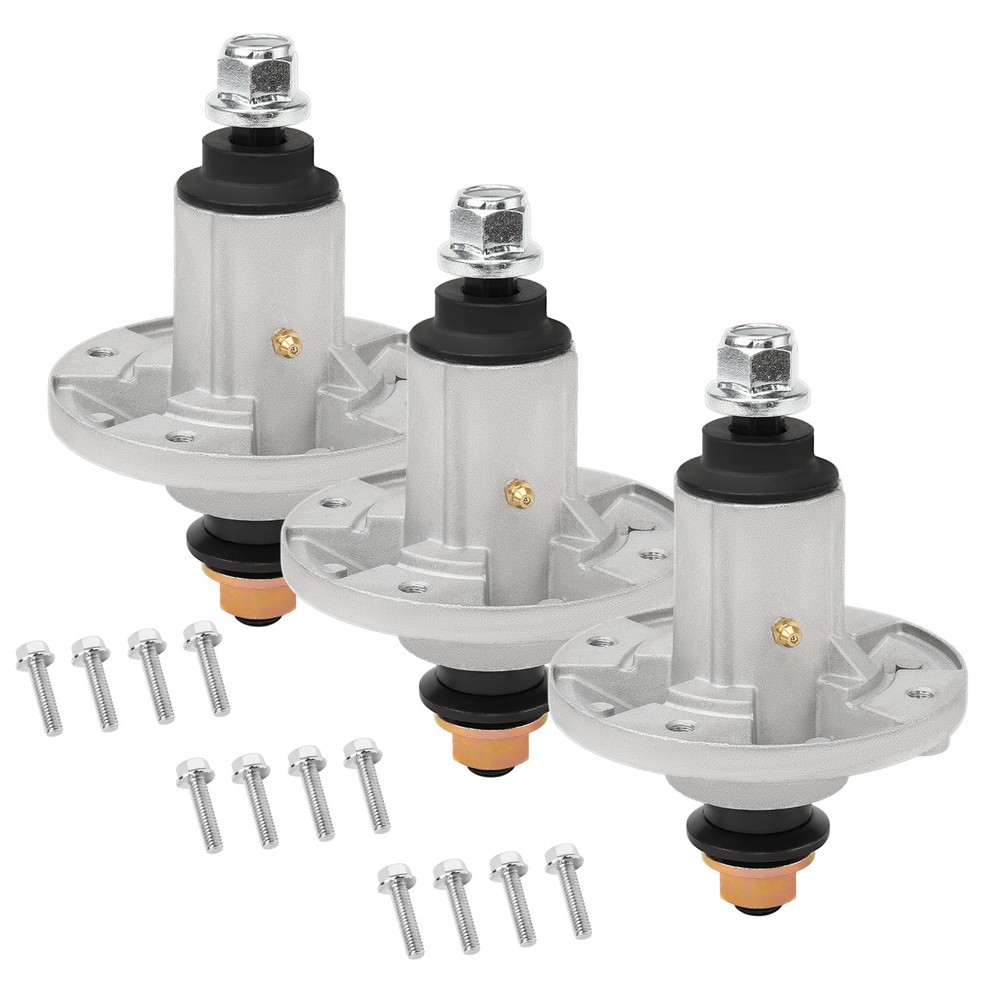 3 x Spindle Assemblies for John Deere D170 E140 E150 E160 E170 AUC15811 48" 54"