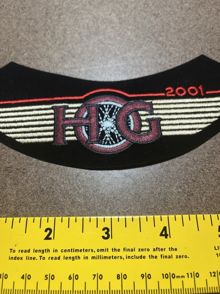 Harley Hog 2003 Patch 20th Anniversary Patch Harley Davidson club patch