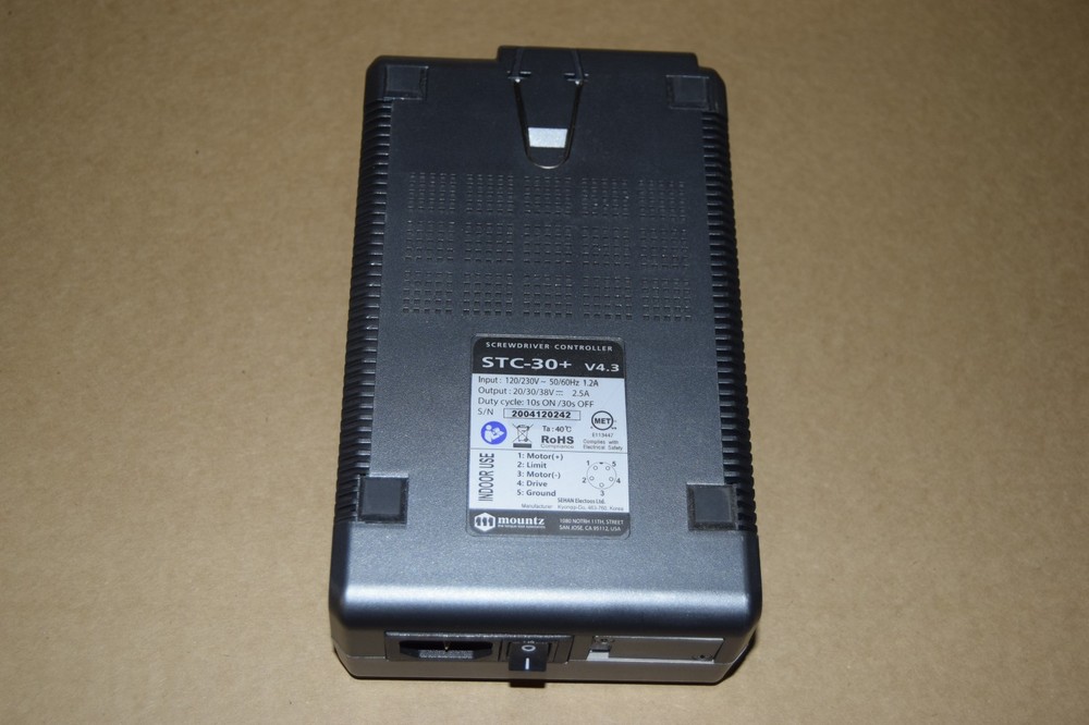 MOUNTZ STC30+ Screwdriver Controller Transformer