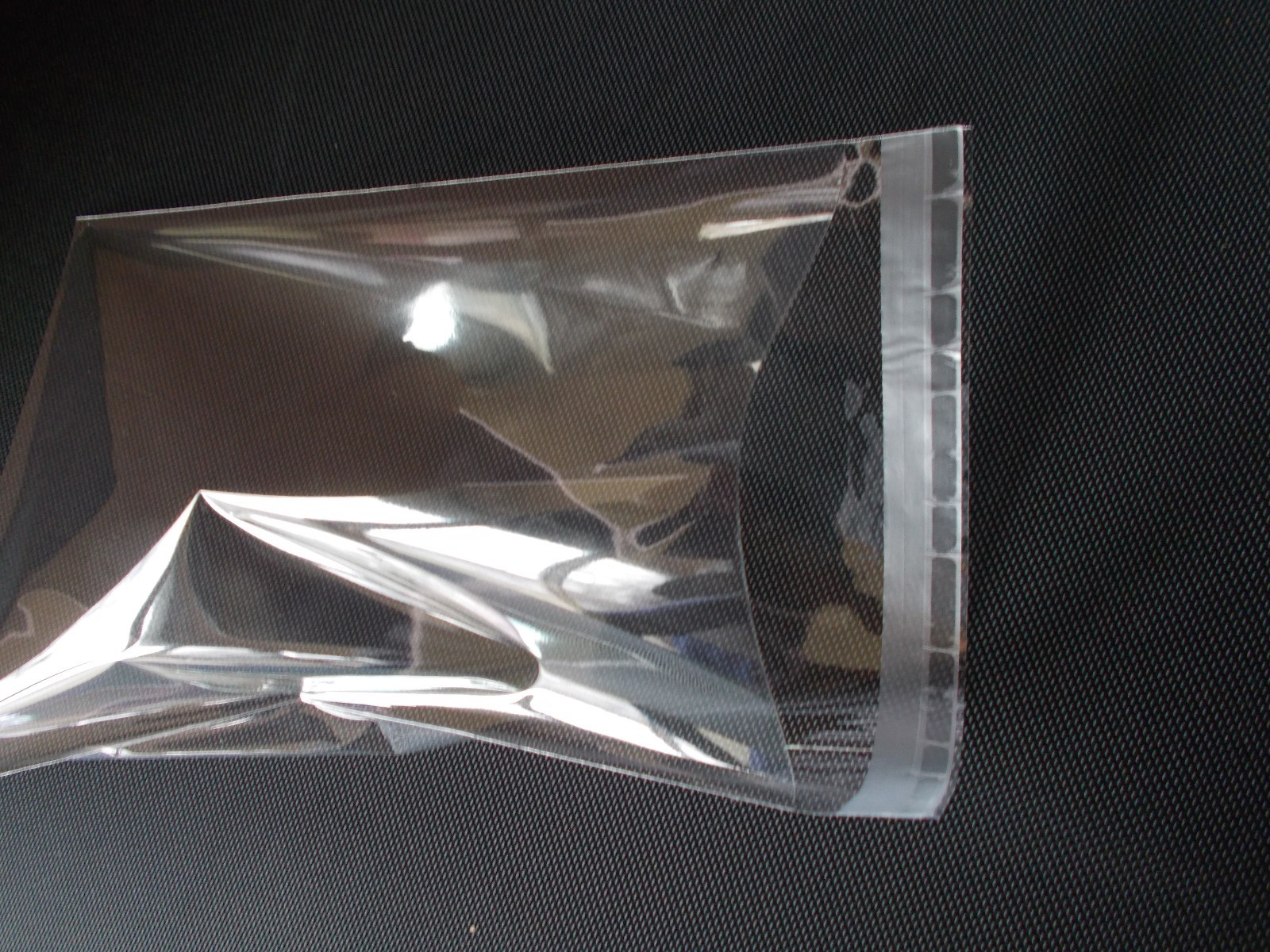 200 Plastic Self Adhesive Seal Clear Gift Jewelry Beads Packing Bags Packaging