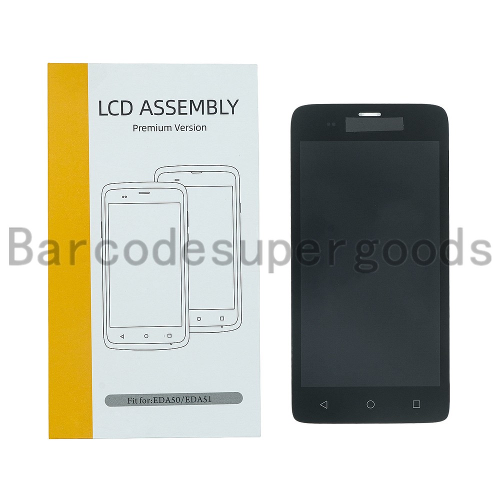 LCD Module Display with Touch Screen Digitizer Replacement for Honeywell EDA51