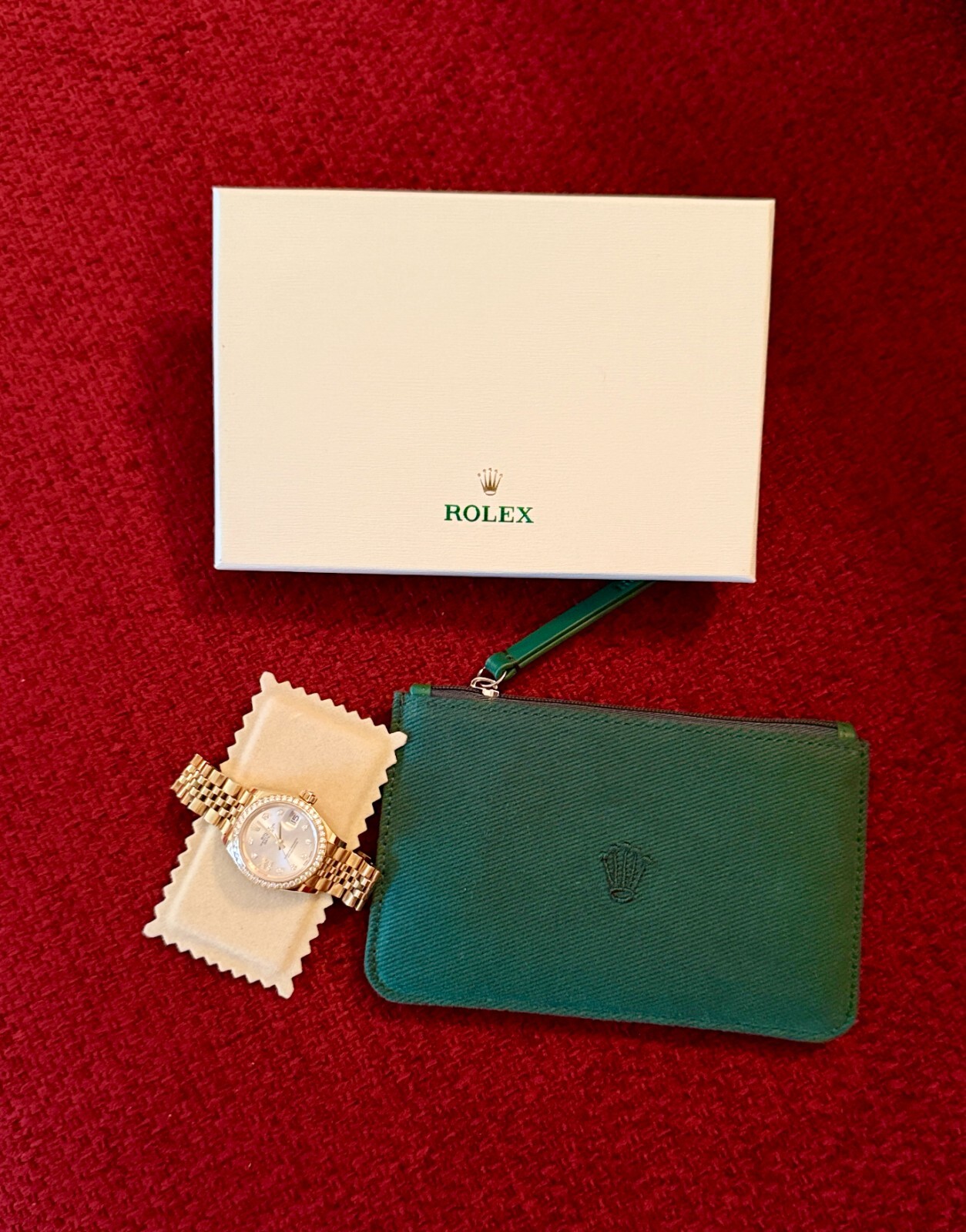 New Rolex Green Submariner Watch Travel Pouch - New Boxed |VIP Advertising Gift