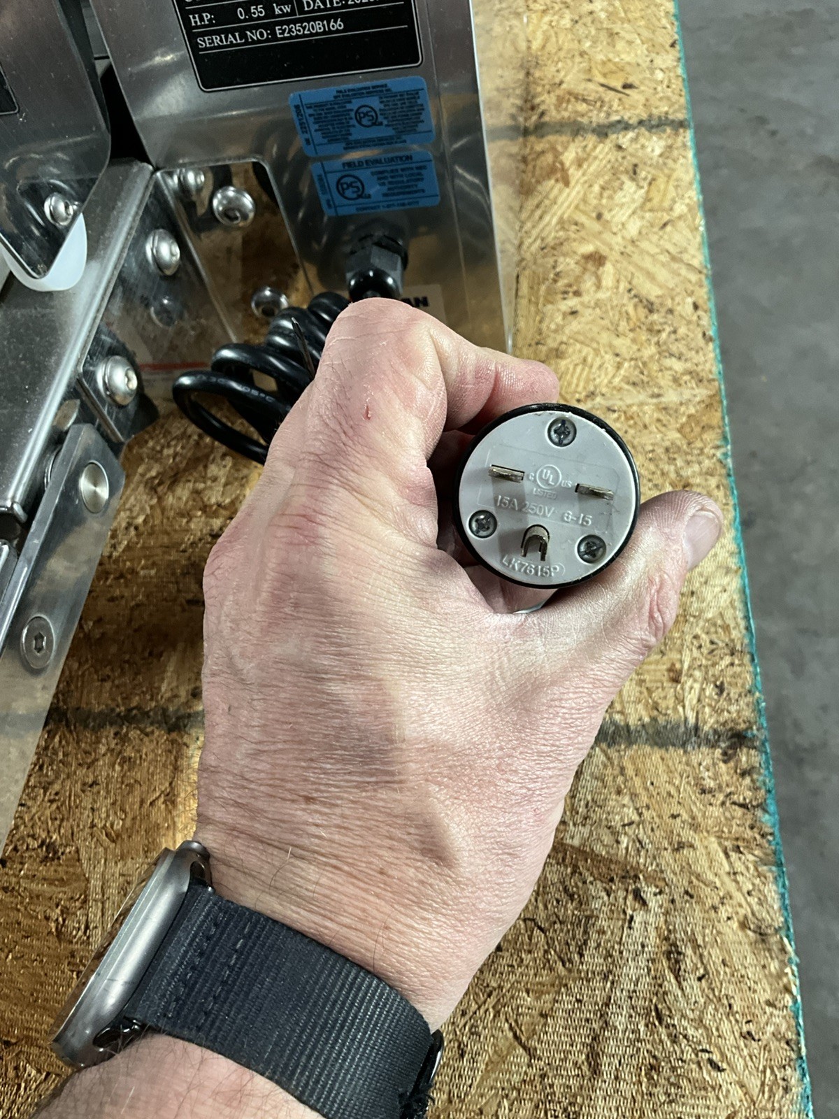 Omcan USA 42154 Countertop Reversible Dough Sheeter 20-1/2" Rollers BE-CN-2083