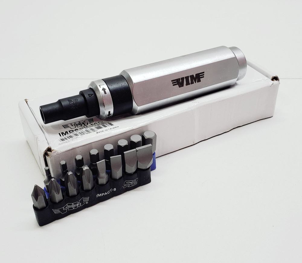 VIM Tools IMP600-MC Hand Impact Driver with 16 Impact Bits