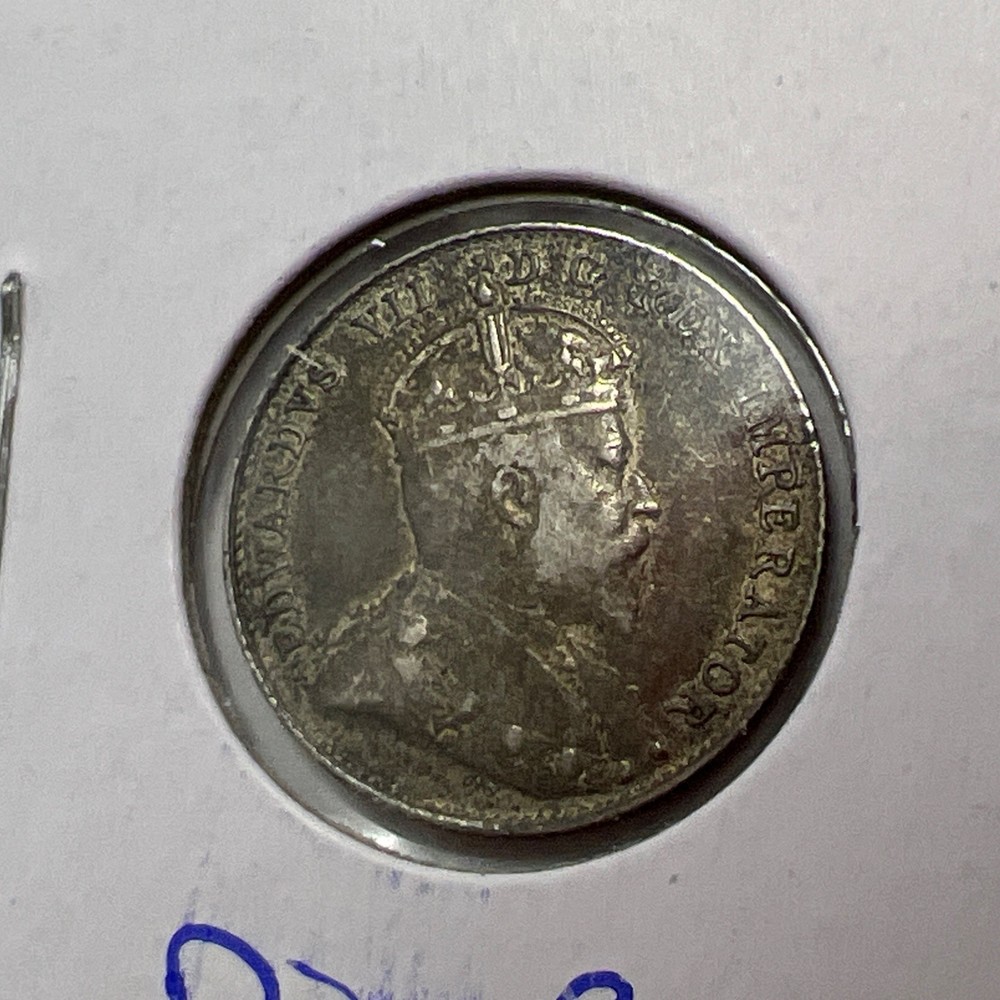 1906 Canada 10 Cent Silver Dime Coin