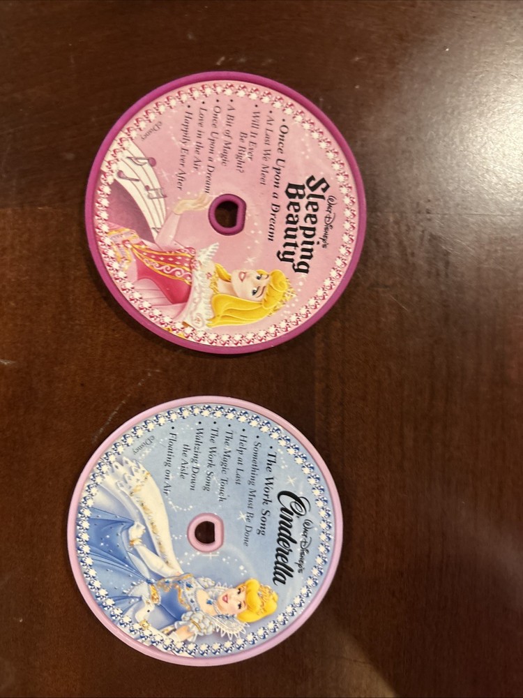 Dinsey Princess Cds (2)For Mini Cd Player