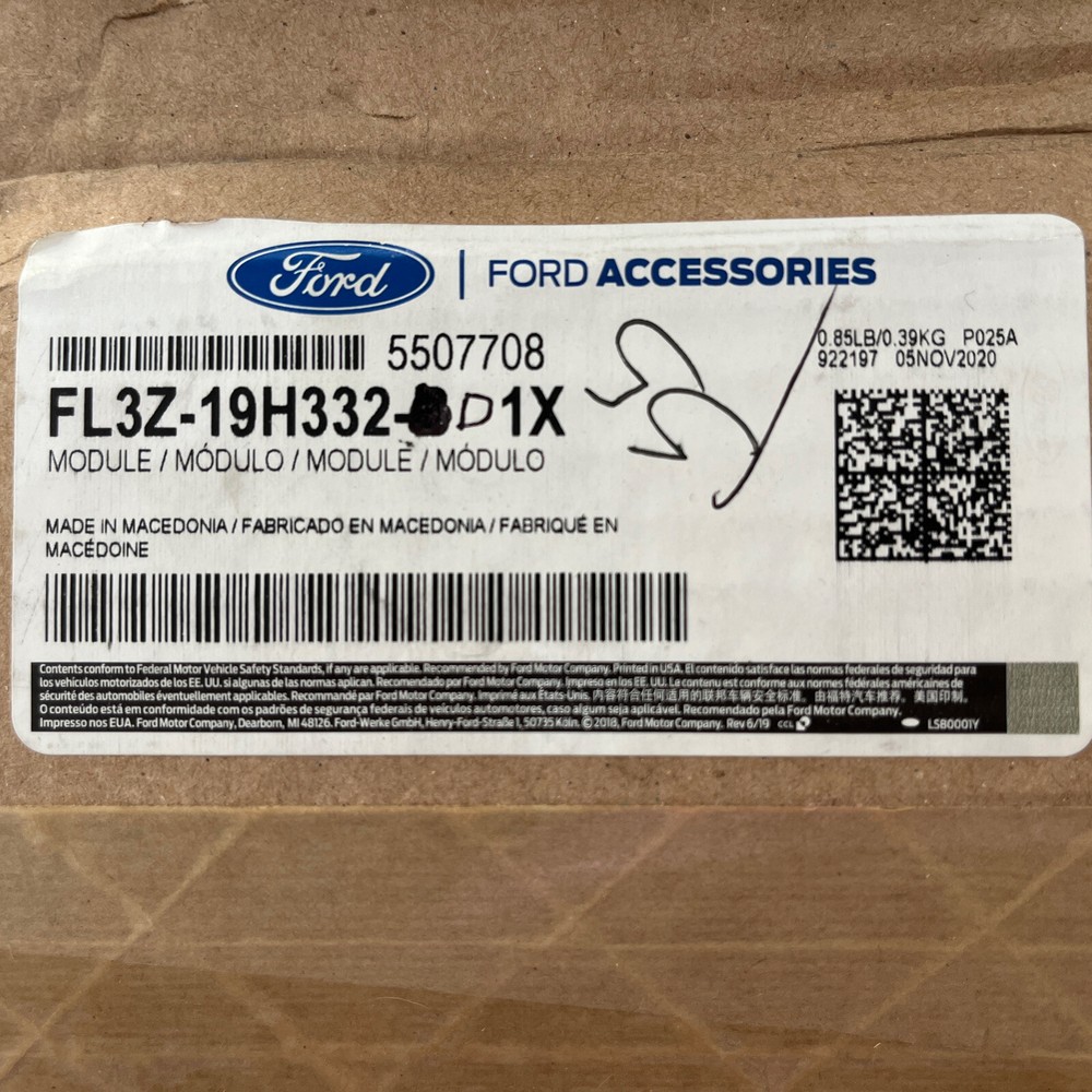 Genuine Ford Control Module FL3Z-19H332-D