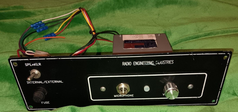 Radio Engineering Ind Inc Single Channel Unit Model : 760211 PA System .