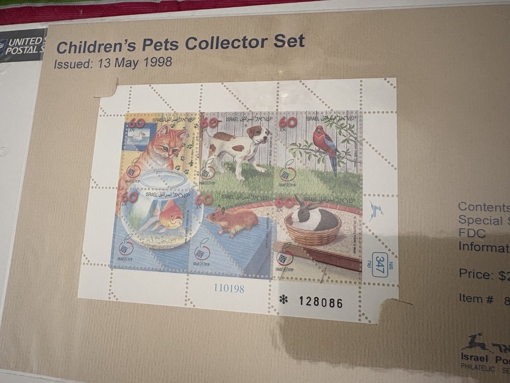 Isreal Stamp Collector Set and Sheetlet MNH