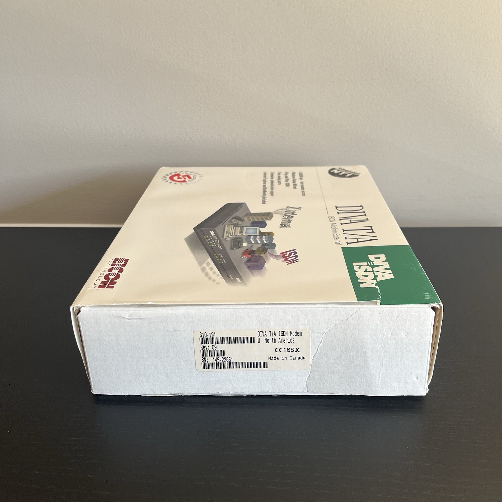 Eicon Technology DIVA T/A ISDN Modem External Vintage