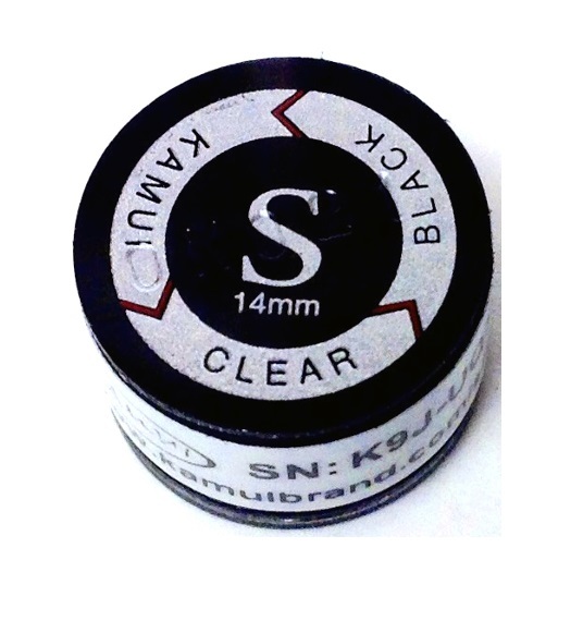 NEW (1)  Kamui BLACK CLEAR (SOFT = S) Tip