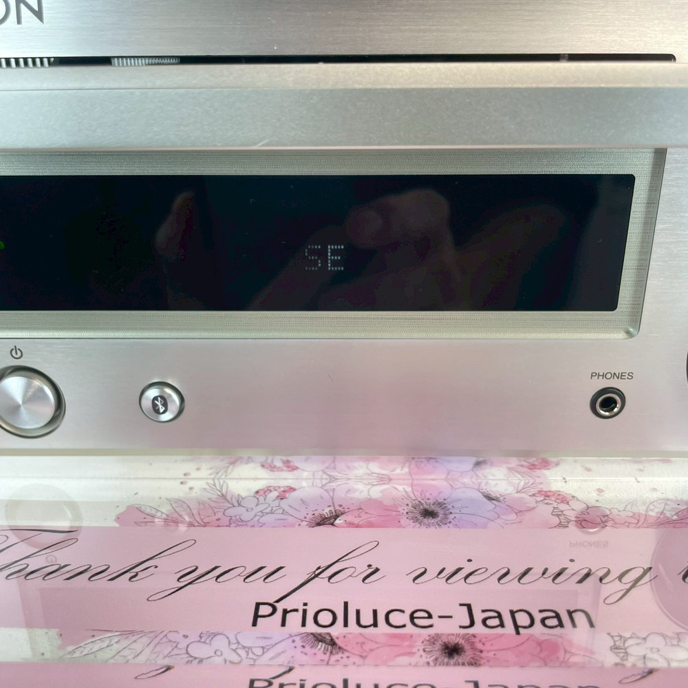 DENON RCD-M41 CD Receiver Integrated Amplifier Tested Working Silver