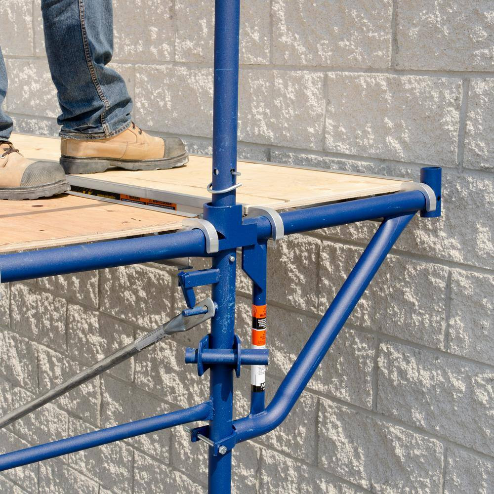 20 In. Steel Side Brackets Tools for Side Platform Scaffolding, 400 Lbs. Load Ca
