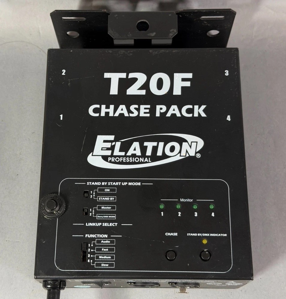 Elation T20F LED PAR Chase Pack 4-Channel Controller - No Foot Control