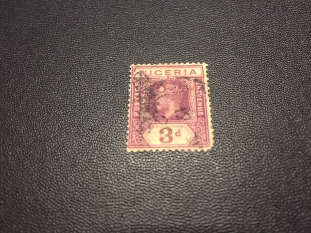 Nigeria stamp 5 used