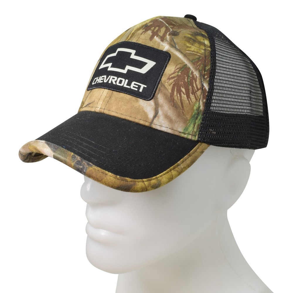 Chevrolet Realtree Patch Camo Mesh Baseball Cap