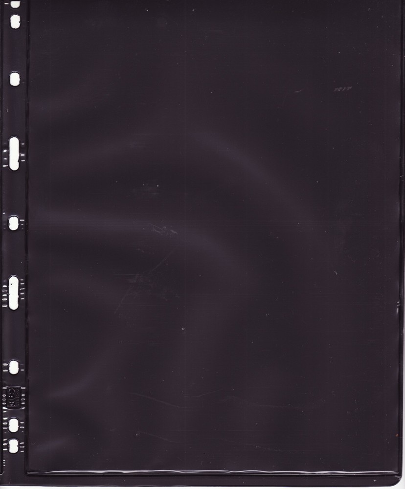 Supersafe Stamp Stock Sheets, Clear, 1 Row