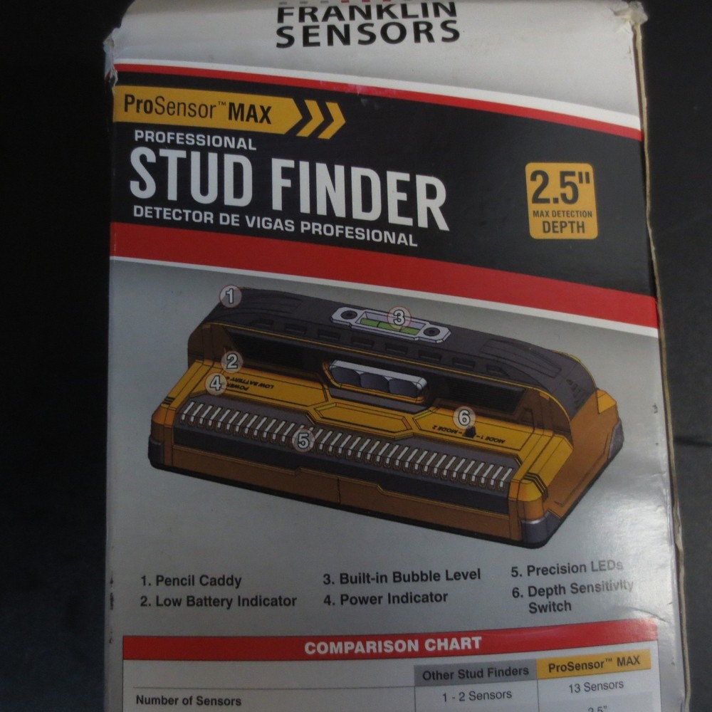 Franklin Sensors ProSensor MAX Stud Finder