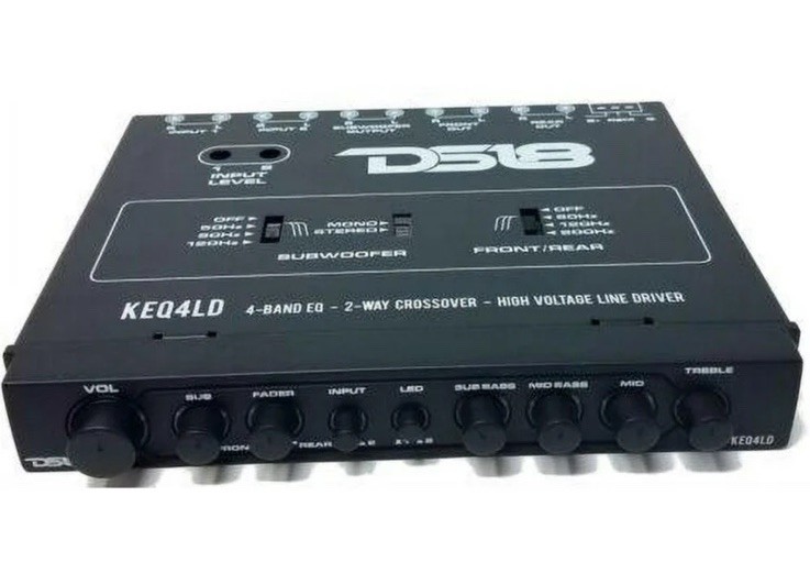 DS18 KEQ4LD Active Crossover High/Low Line Driver