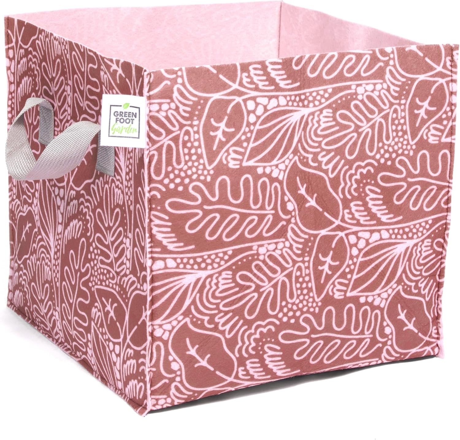 Greenfoot 7 Gallon Garden Grow Bag Square with Handles