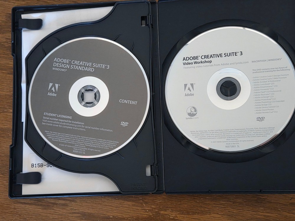 Adobe Creative Suite 3 Design Standard Student Edition Win/Mac 2007